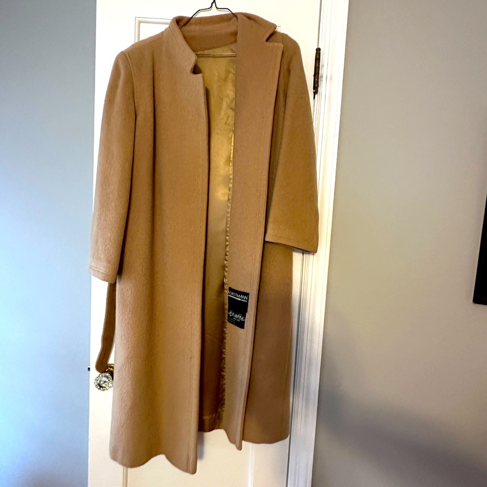 Vintage wool wrap coat